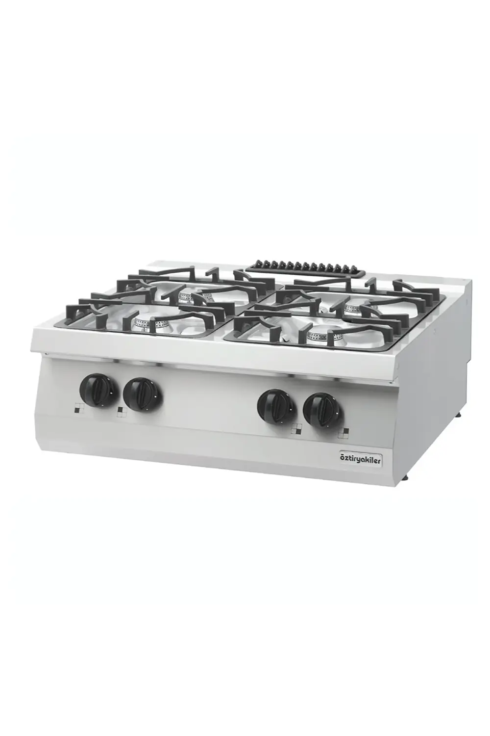 Ocak Set Üstü 700 Seri Gazlı Dörtlü Ocak 80x70x30 (Lp)-2X6Kw+2X7,5Kw