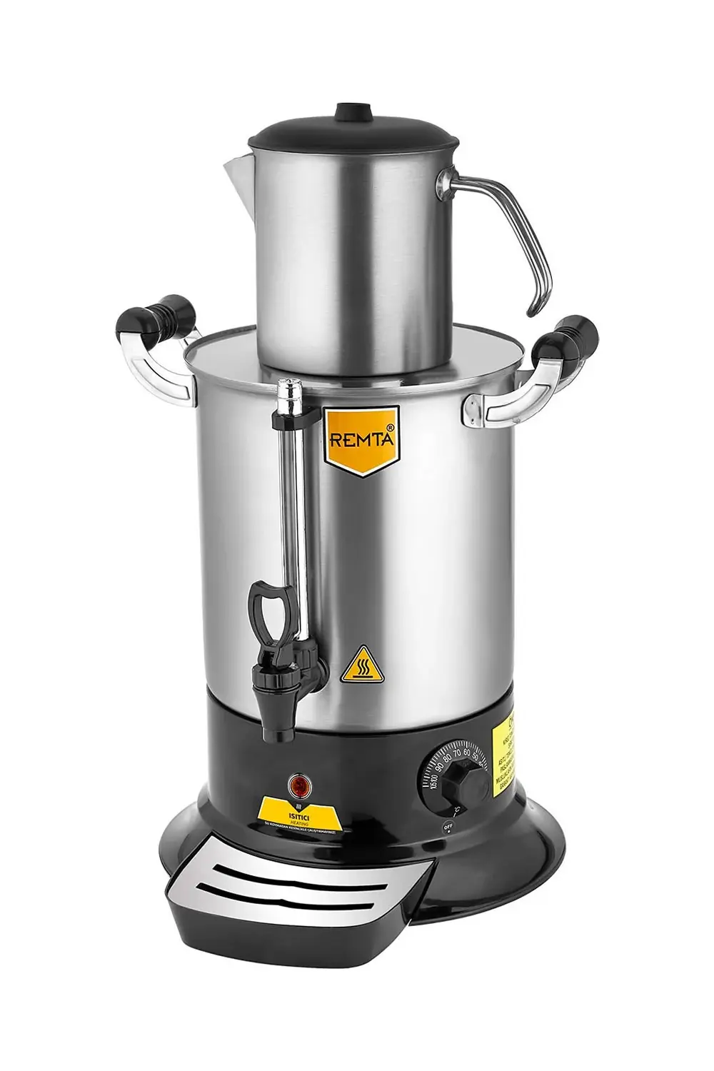 Platin Model Tek Demlikli Çay Makinesi 9 lt (Demlik Dahil) - PT11