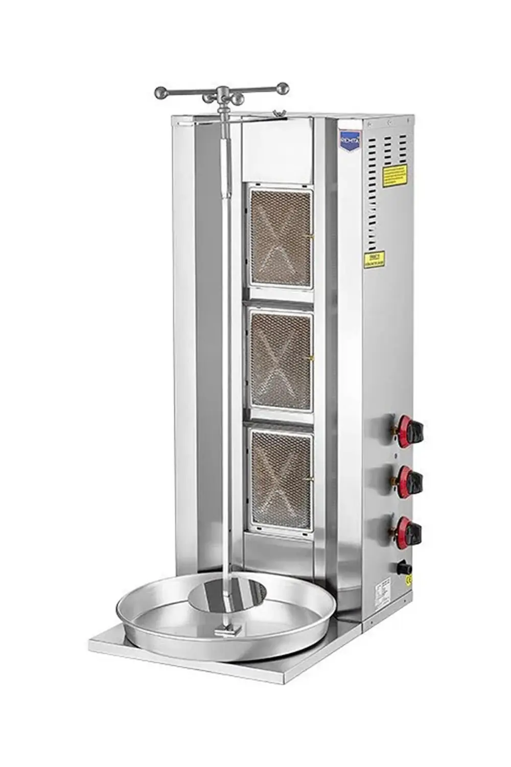 3 Radyanlı Gazlı (CE) Döner Ocağı