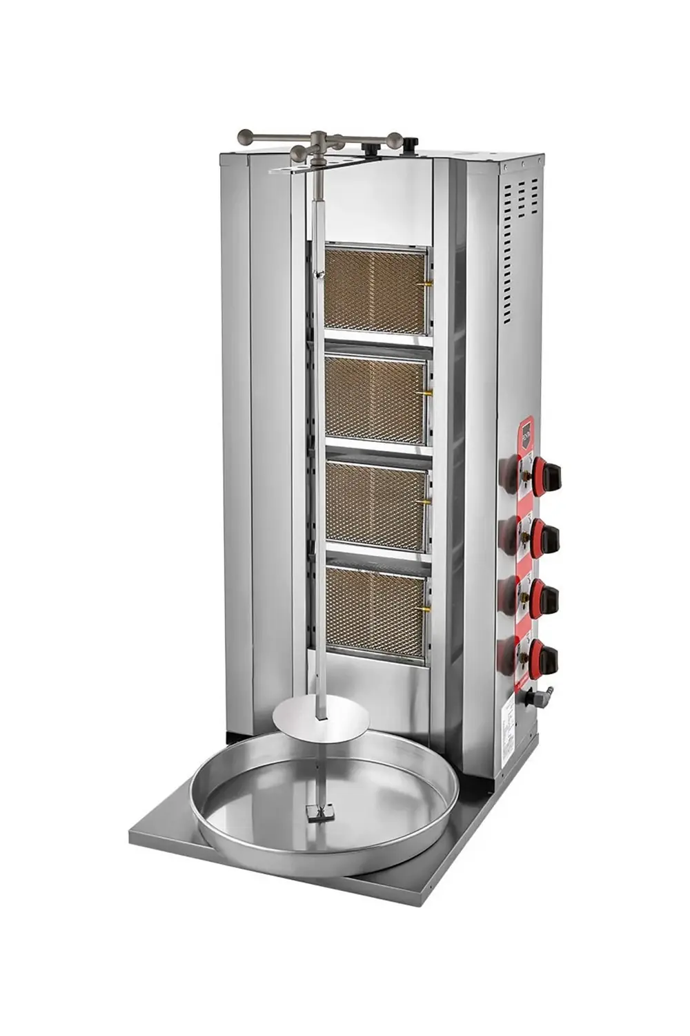4 Radyanlı Gazlı (CE) Döner Ocağı