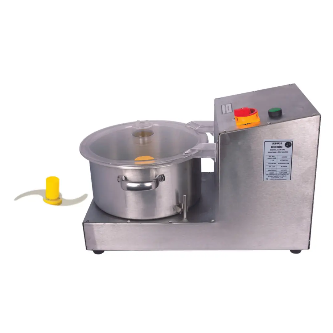 SM-130/EKO Süper Mikser Soğan Doğrama Makinesi 8 Litre Hazneli 220V