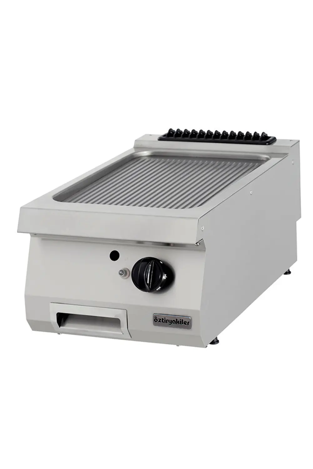 Grill Plate Set Üstü 900 Seri Gazlı Oluklu 40x90x30
