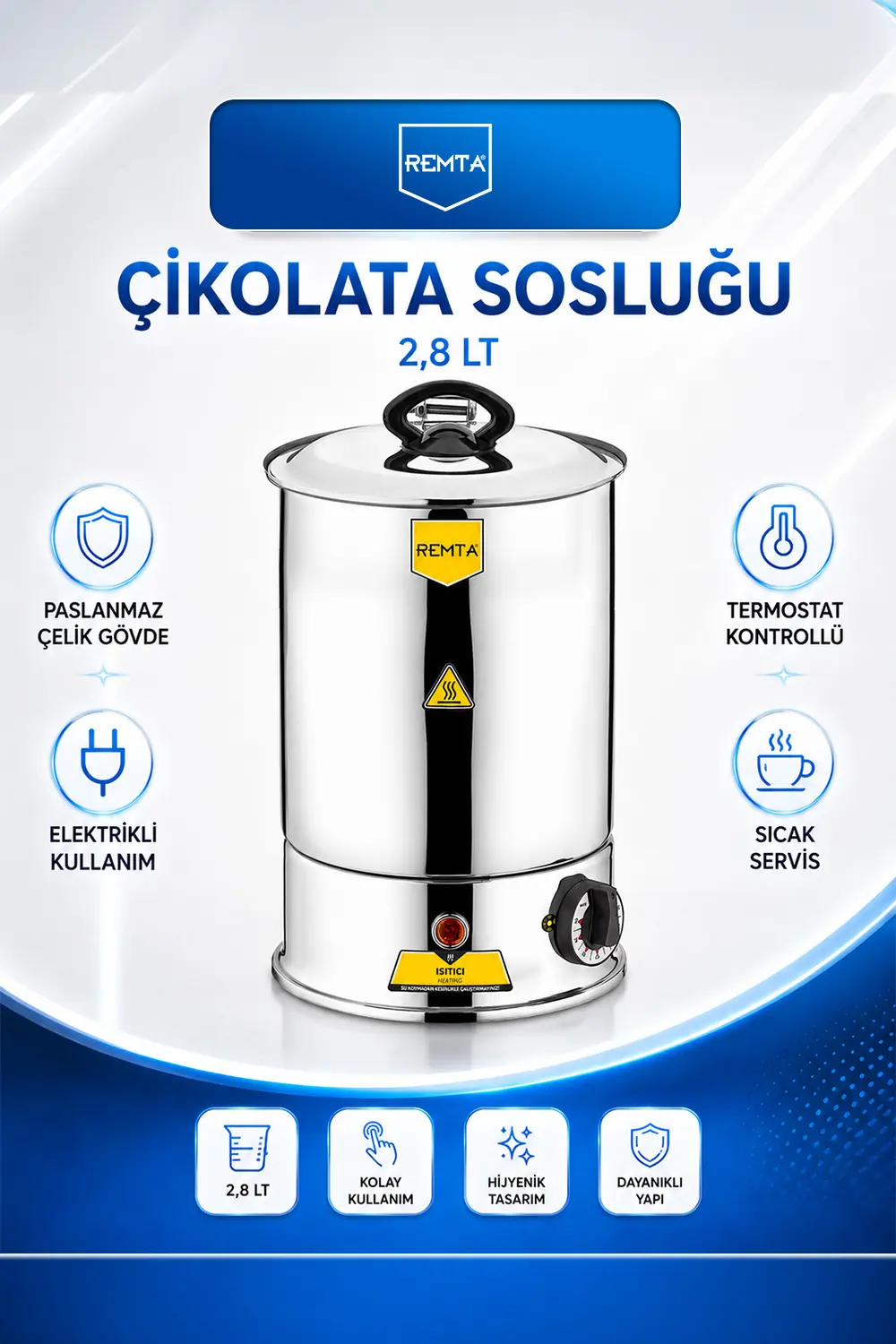 Çikolata Sosluğu 2,8 lt