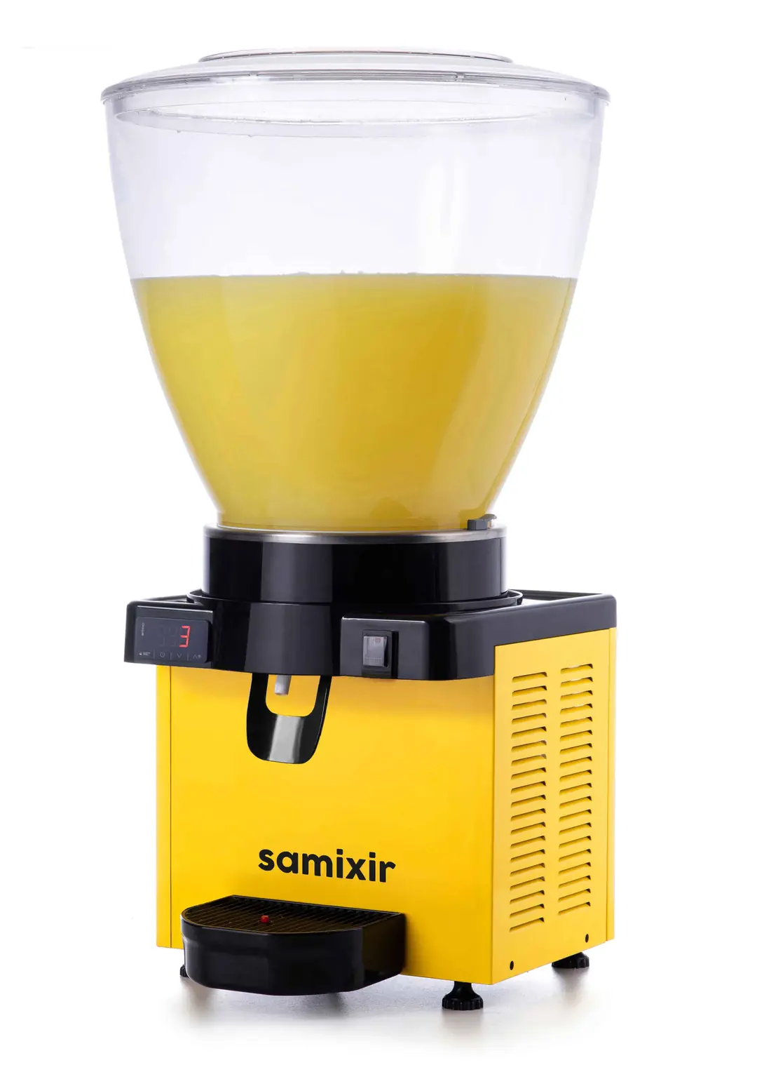 Samixir Panaromik Dijital Soğuk İçecek Dispenseri ( 40 LT) Sarı