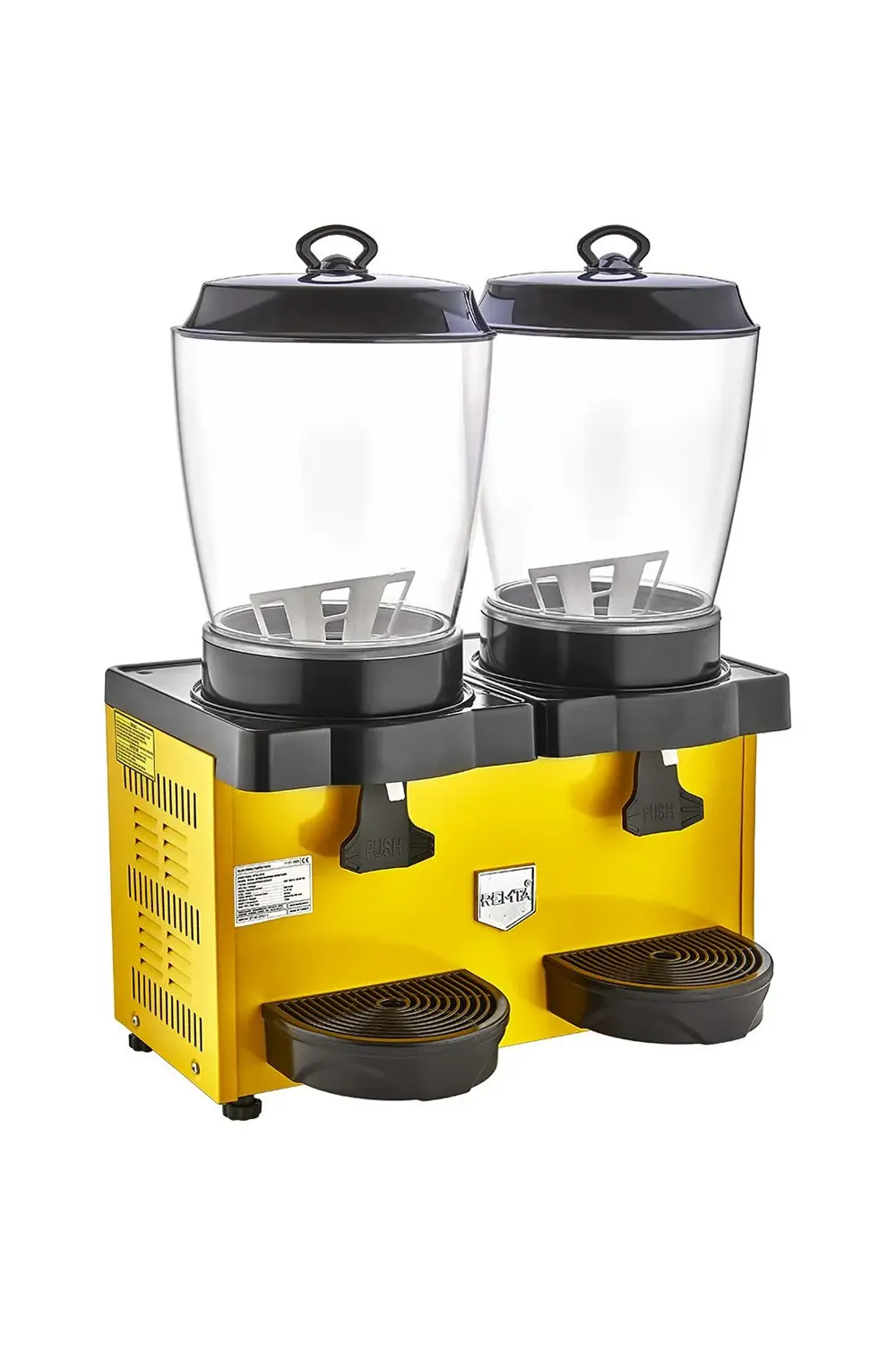 Royal Mini Çiftli Şerbet ve Ayran Soğutucu 11+11 lt - ST35