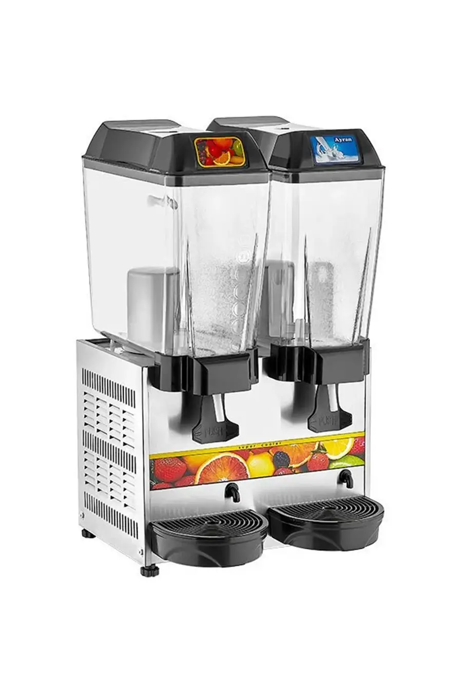 Çiftli Şerbet+Ayran Soğutucu 20+20 lt