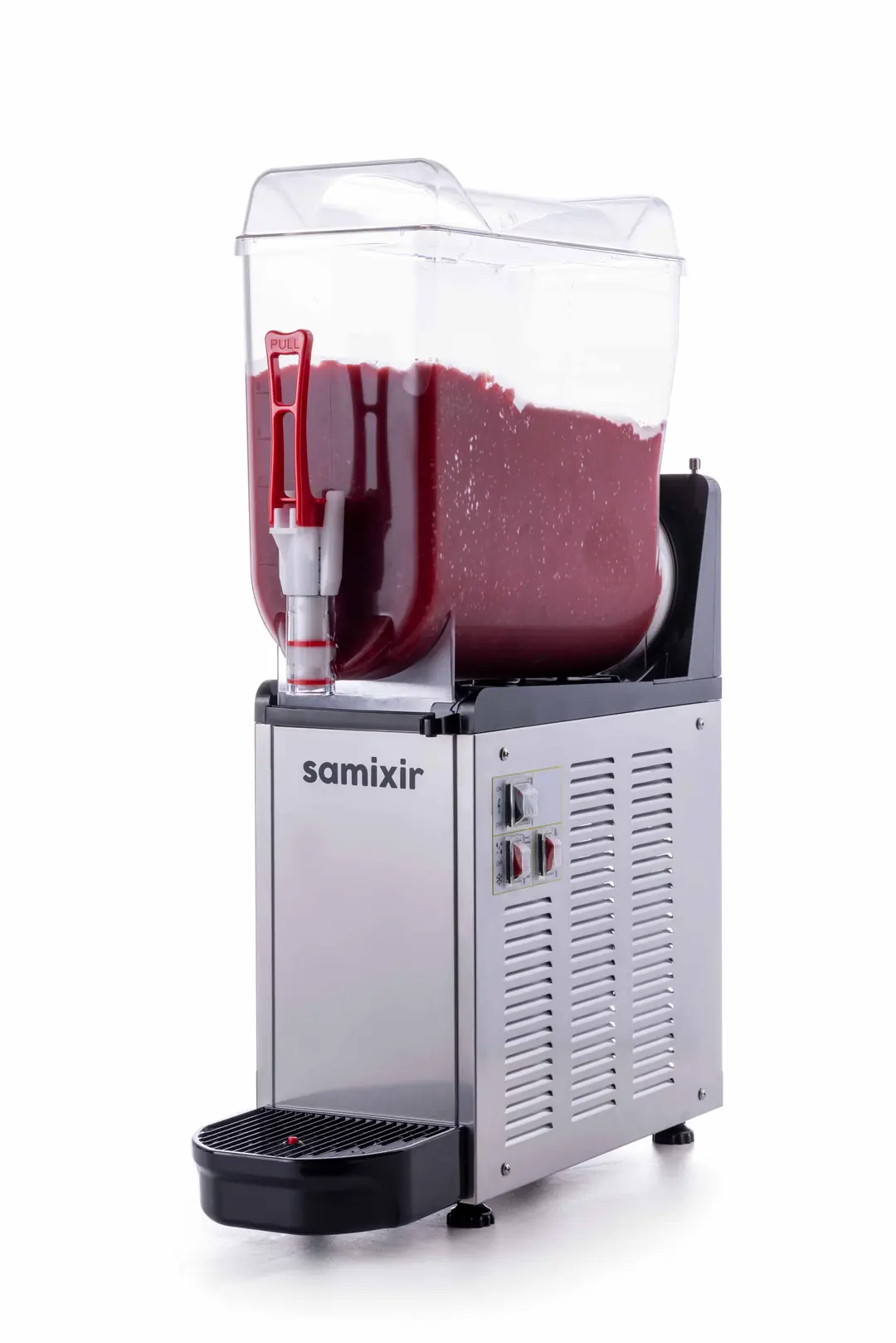 Samixir Allure Ice Slush Granita Milkshake ve Soğuk Meyve Suyu Dispenseri (12 LT) Inox