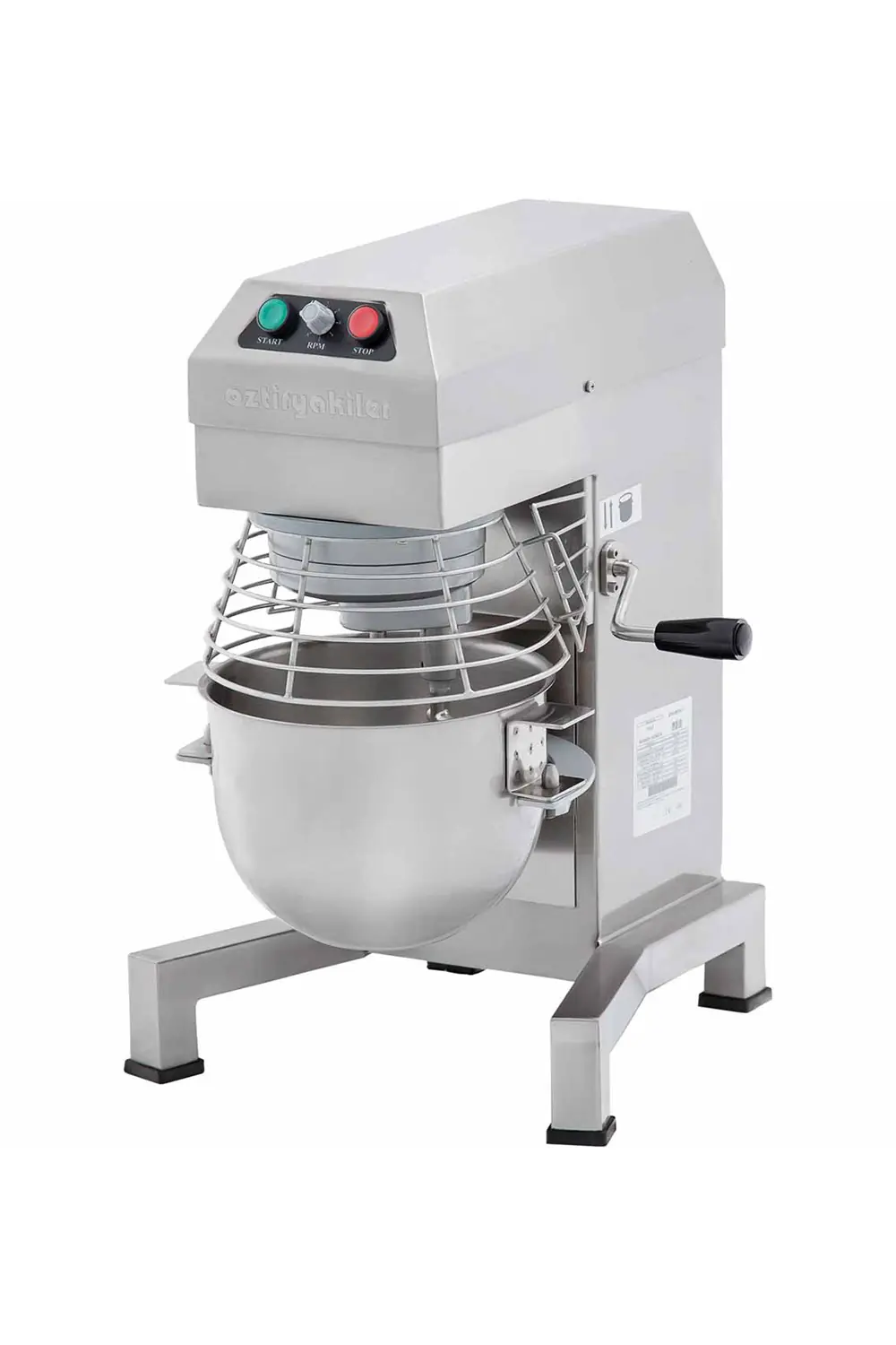 Planet Mikser 10 Lt , Monofaze