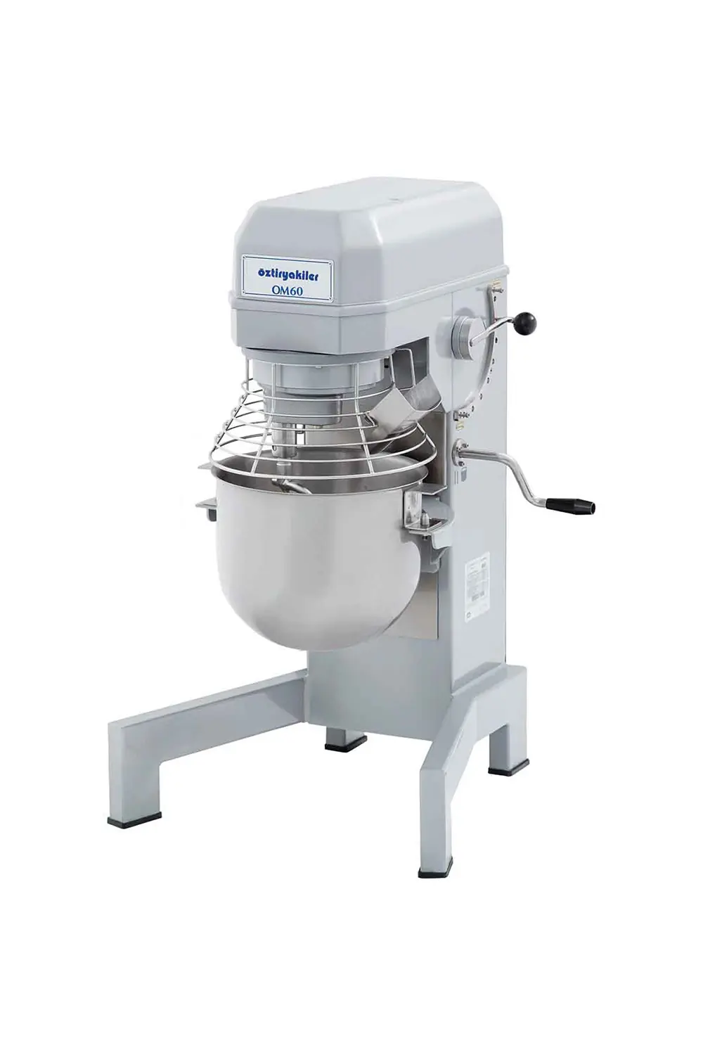 Planet Mikser 60 Lt , Trifaze , Mekanik Kontrol Panelli