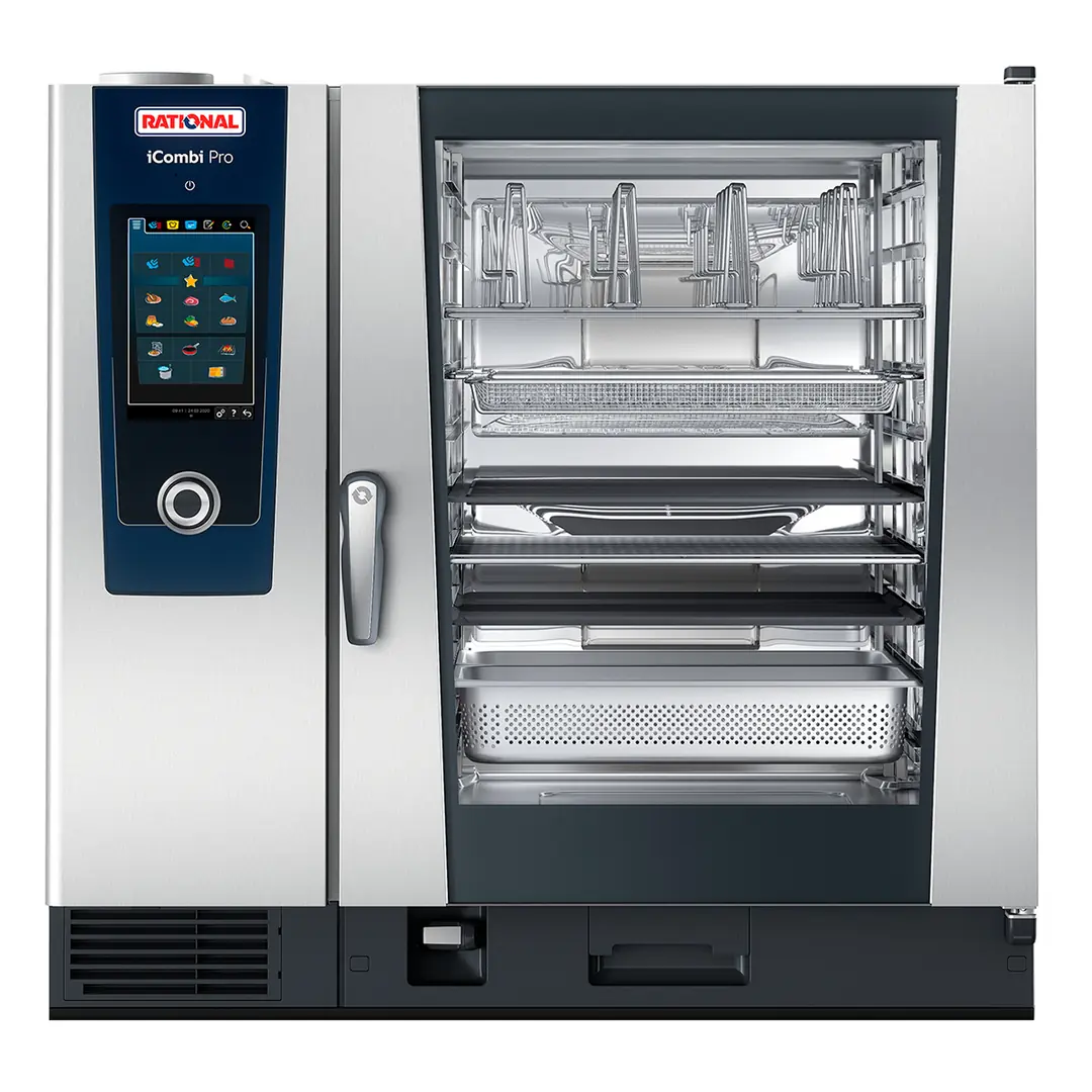 Rational Sanayi Tipi Gazlı Fırın 10*2/1 Gn İcombi Pro