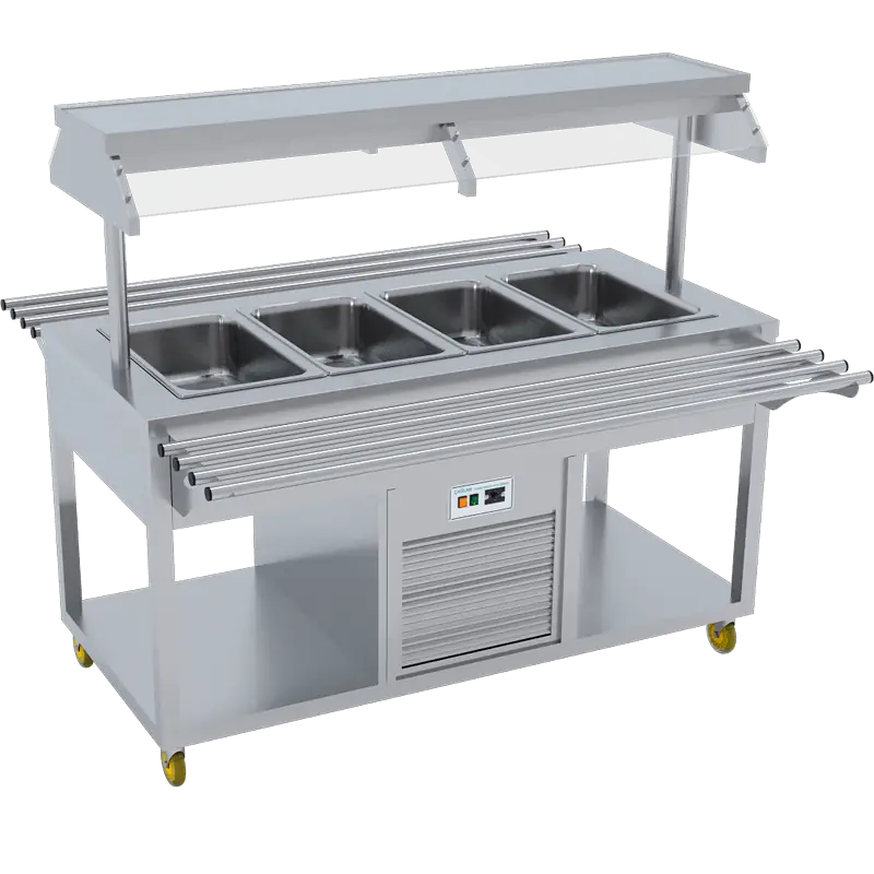 Salata Barı 150x70x85/135