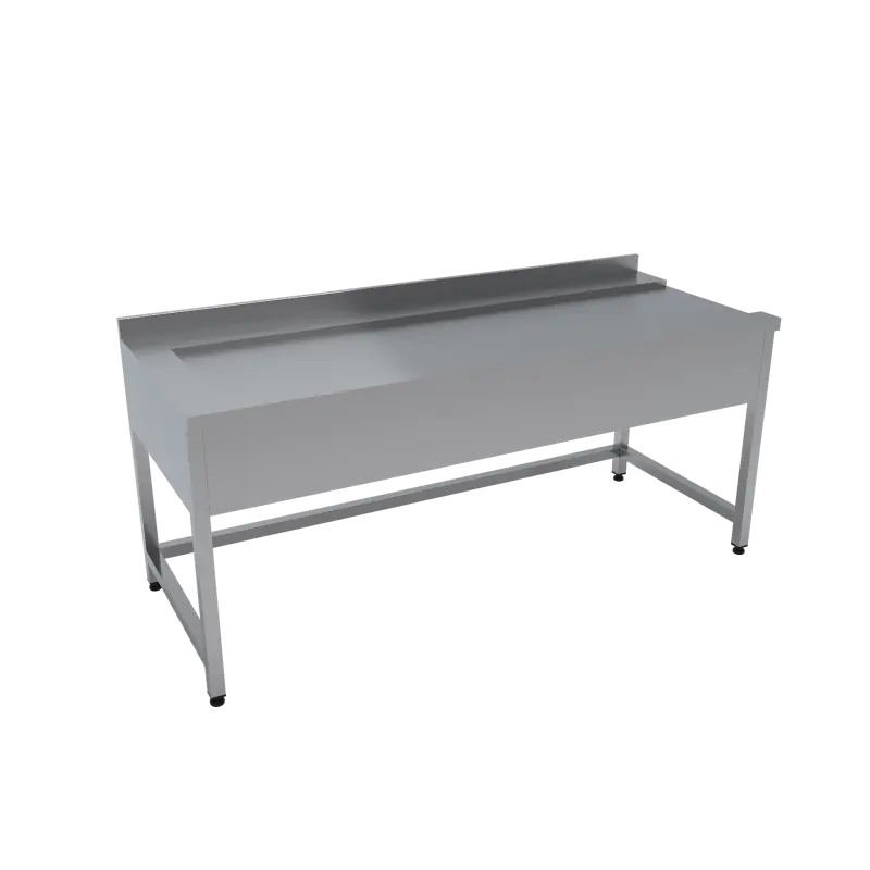 Sanayi Tipi Bulaşık Makinesi Çıkış Tezgahı 90x75x85 CM