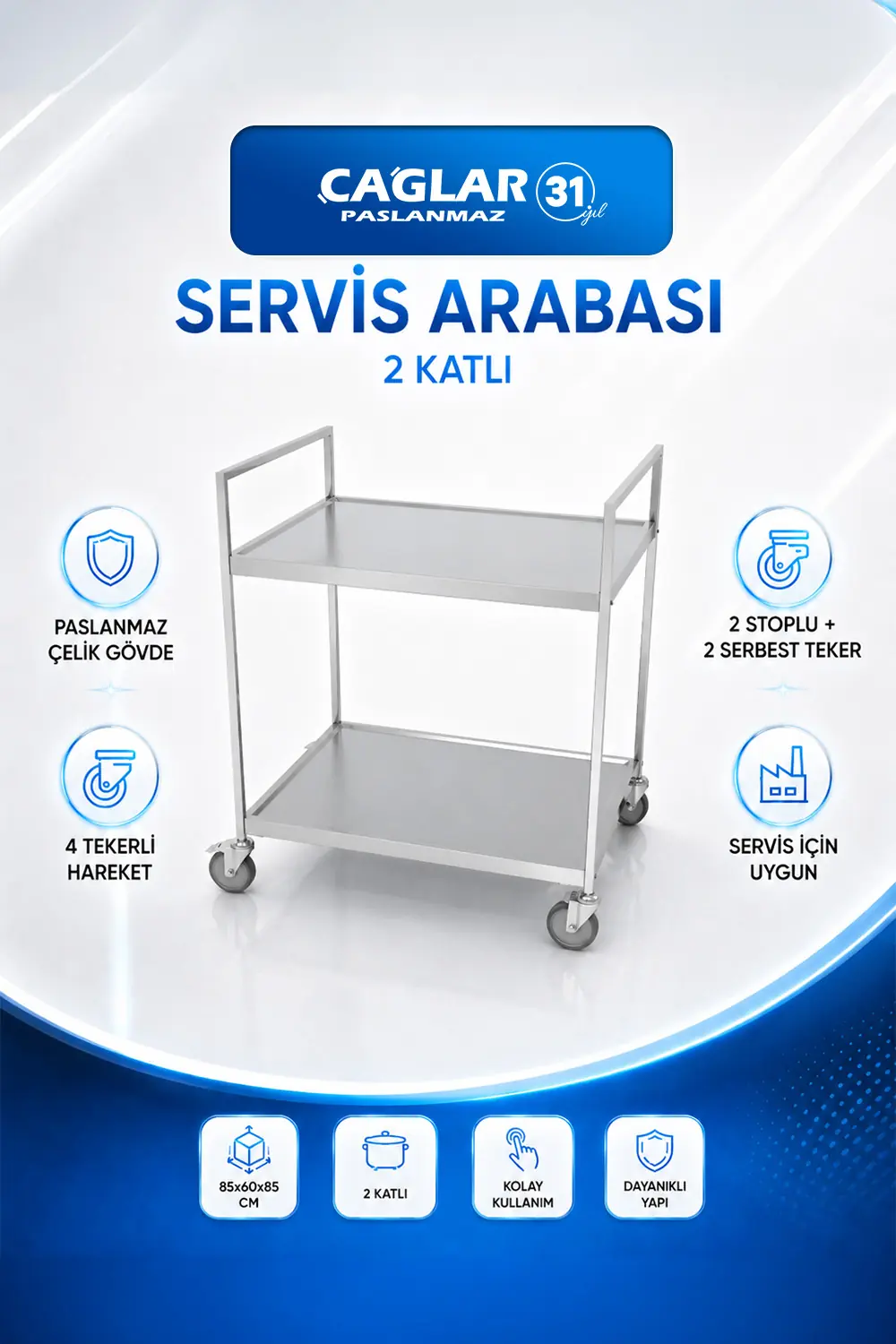 Servis Arabası 2 Katlı