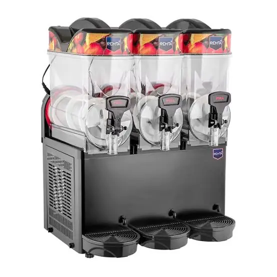 Üçlü Slush (Buzlaş) Makinesi 12+12+12 lt