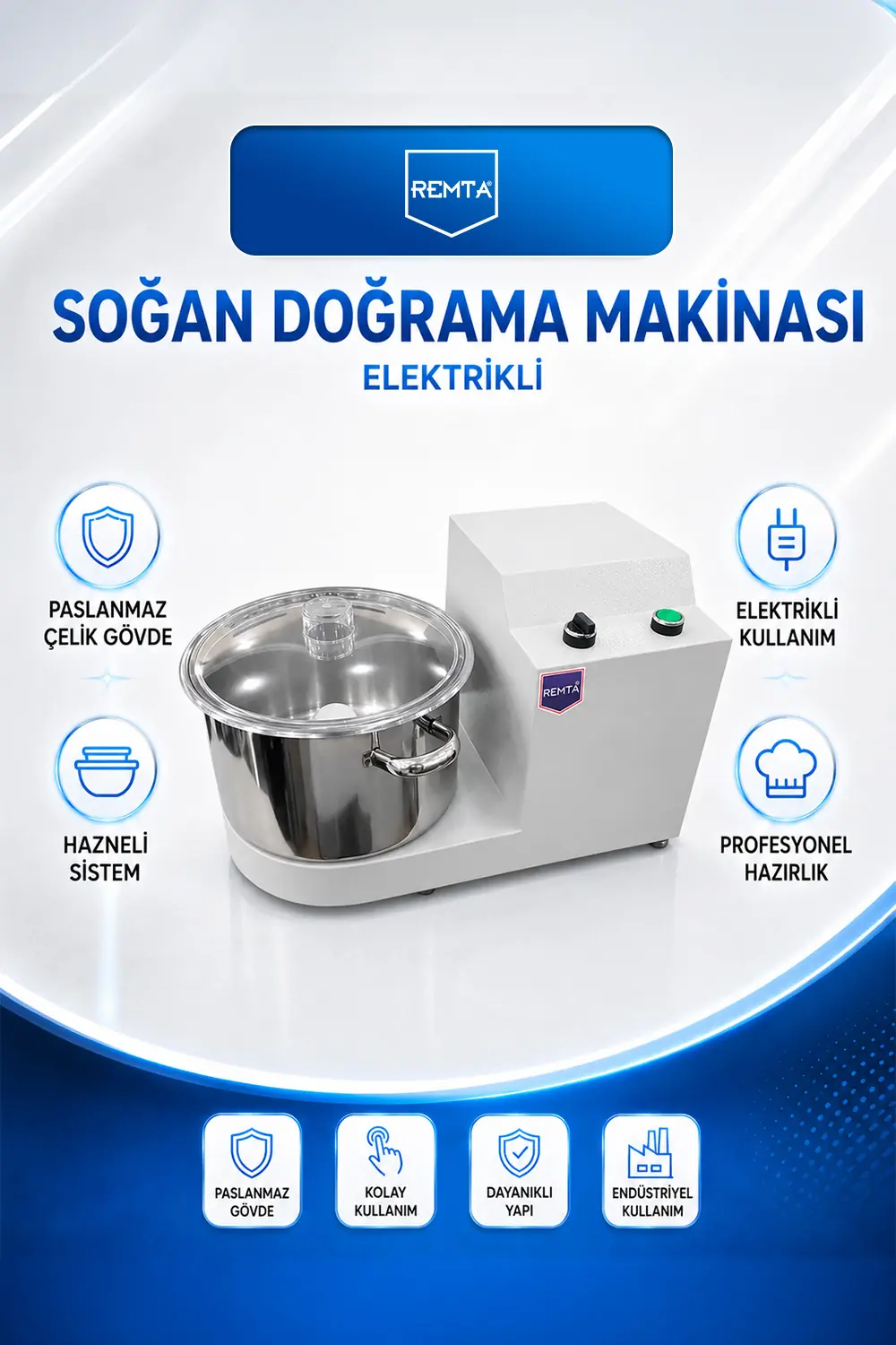Soğan Doğrama Makinası
