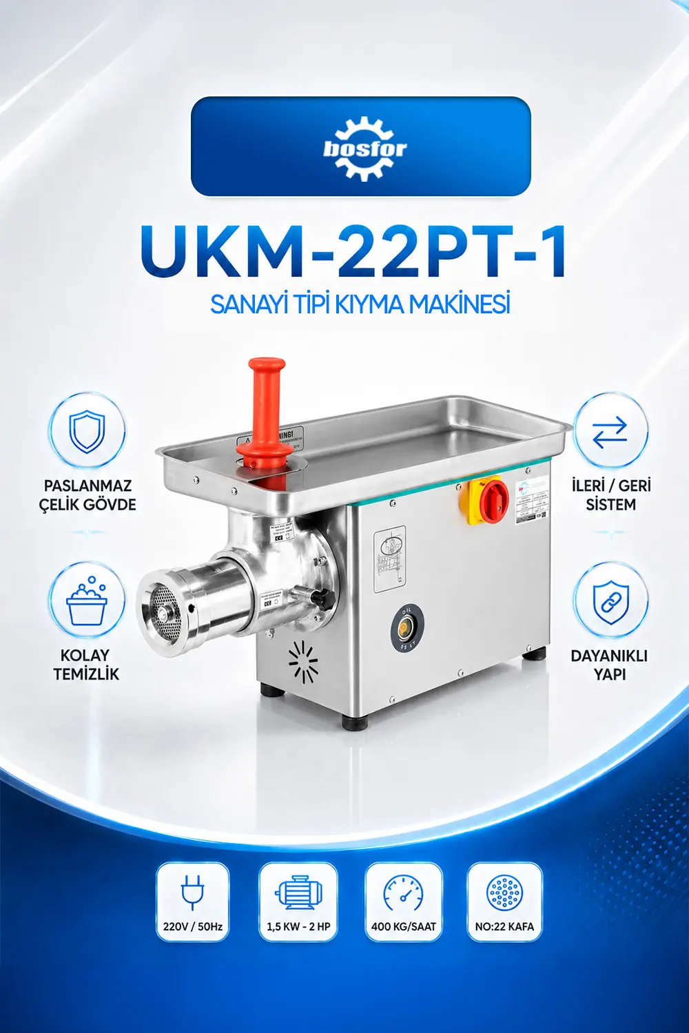 UKM-22PT-1 KIYMA MAKİNASI