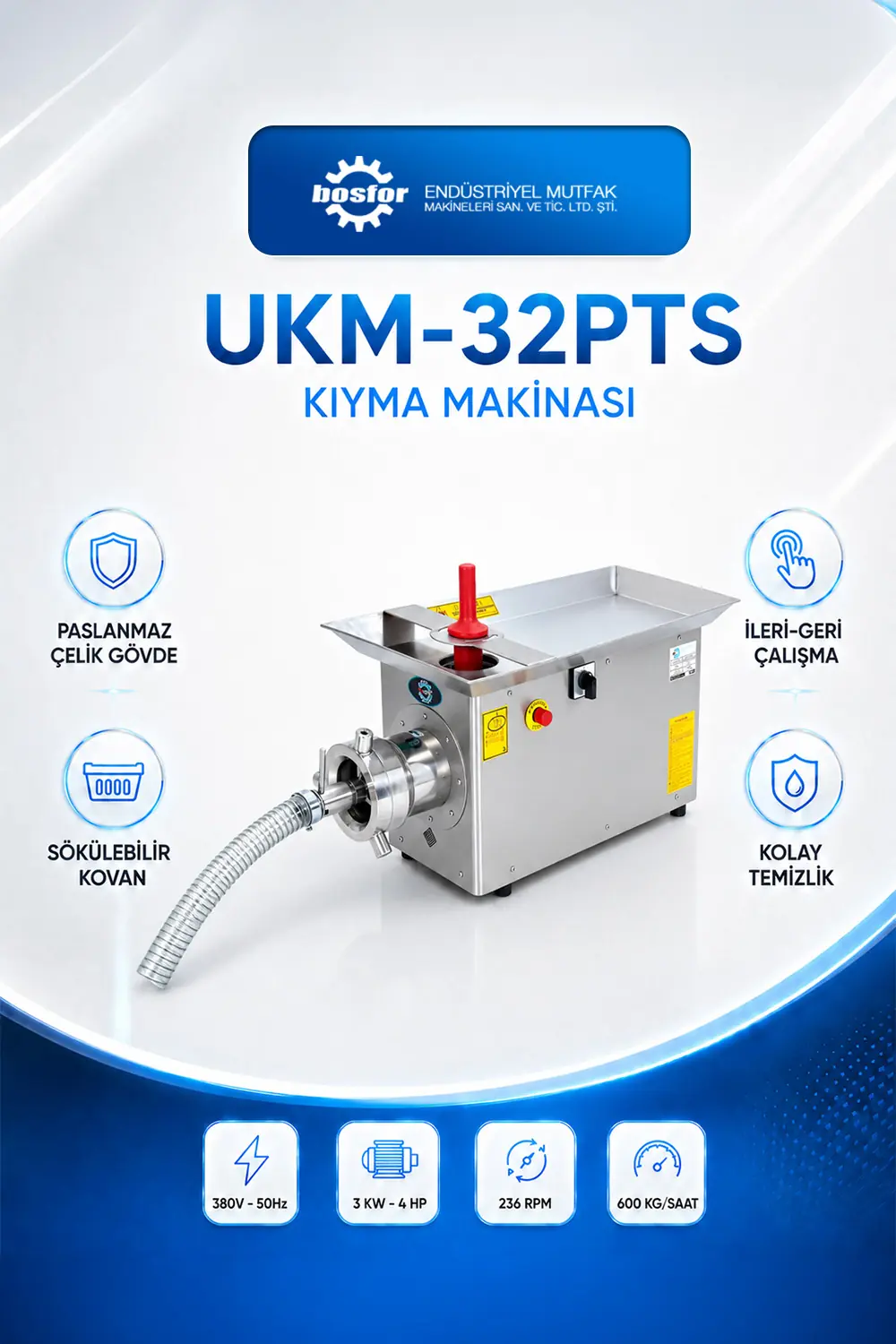 UKM-32PTS KIYMA MAKİNASI