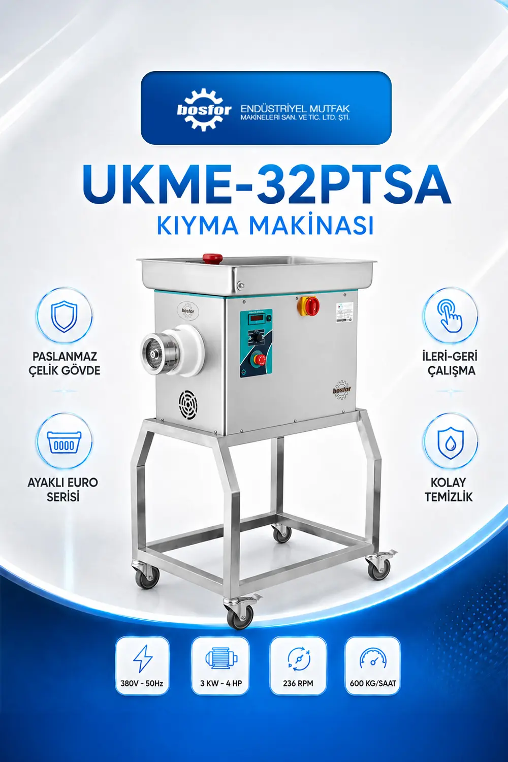UKME-32PTSA KIYMA MAKİNASI