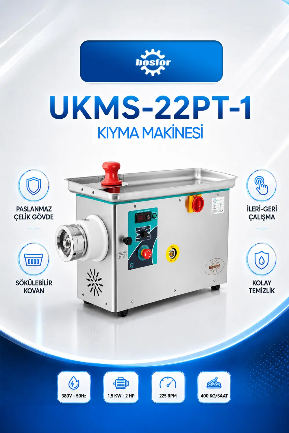 UKMS-22PT-1 KIYMA MAKİNASI
