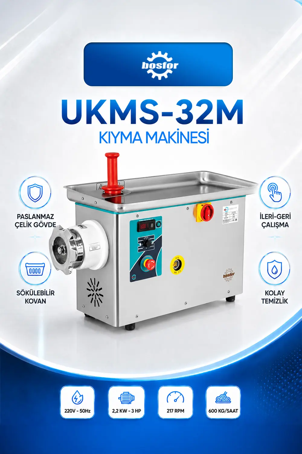 UKMS-32M KIYMA MAKİNASI