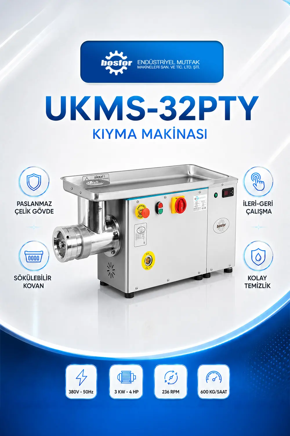UKMS-32PTY KIYMA MAKİNASI